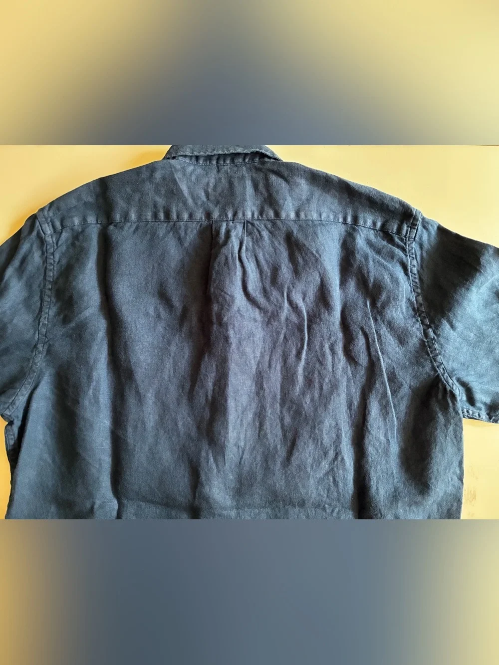 J. Crew Men's classic fit. Baird McNutt Irish linen shirt. M. NWT